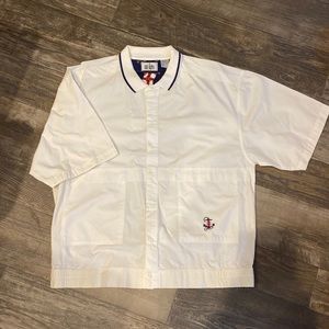 Vintage 80s Bill Blass Nautical Shirt